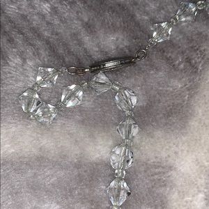 High Grade crystal necklace 16in